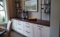 Lake Mary, White Dining Room Storage   